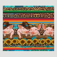 Western Serape Pigs Classic Tee | Teevron