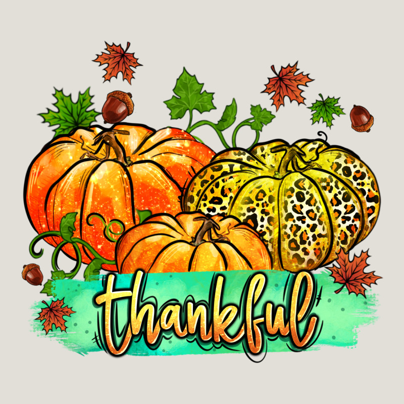 Thankful Pumpkins With Glitter Heavy Core Tee by MaliasSmallBusiness | Teevron