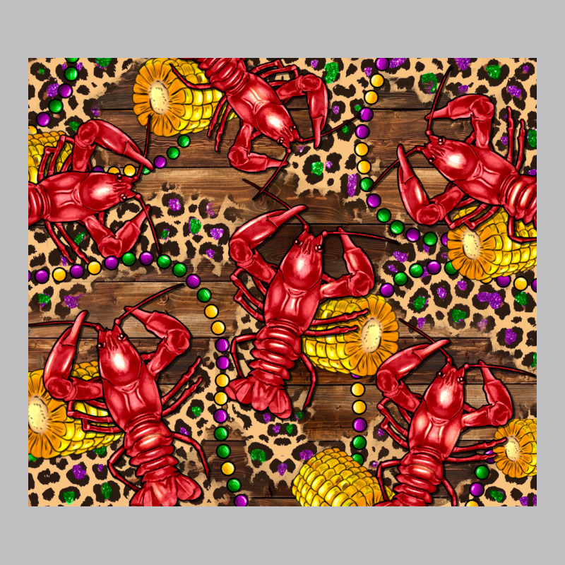Mardi Gras Crawfish Long Sleeve Tee by CowGirlArtShop | Teevron