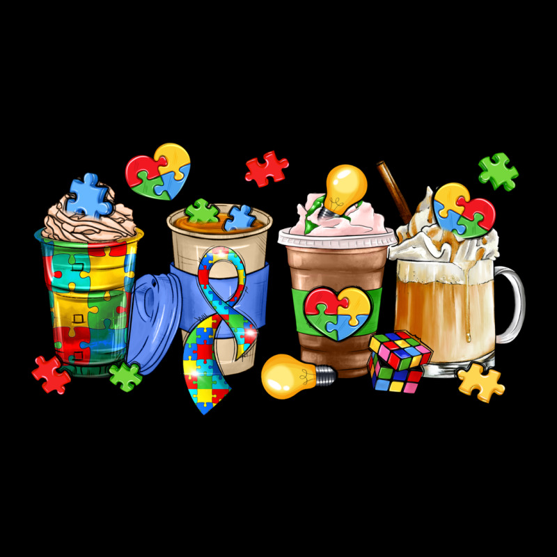 Image Title Puzzlethemed Beverages And Accessories Ladies Tee by LillyAllenDesigns | Teevron