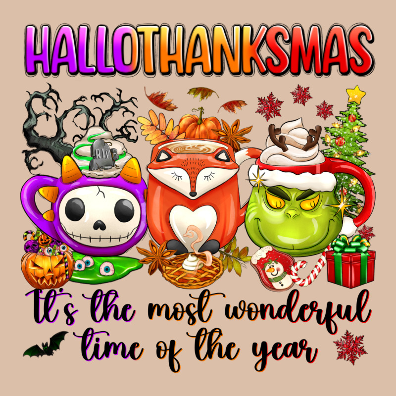 Hallothanksmas Its The Most Wonderful Time Of The Urban Heavy Tee by texasbilliewilder | Teevron