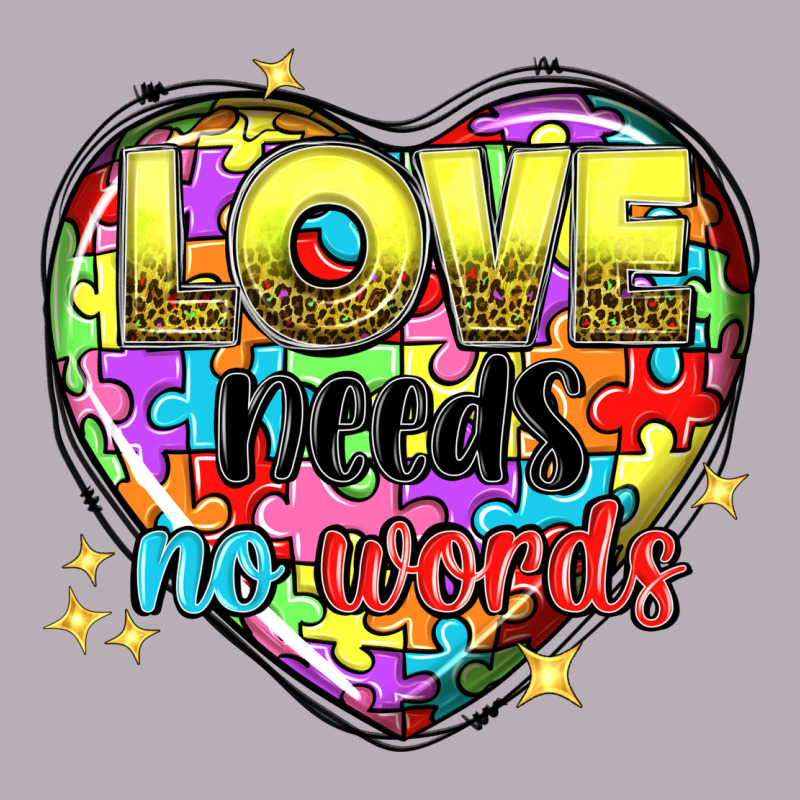 Love Needs No Words Vintage Tee by NancyCooperArtShop | Teevron