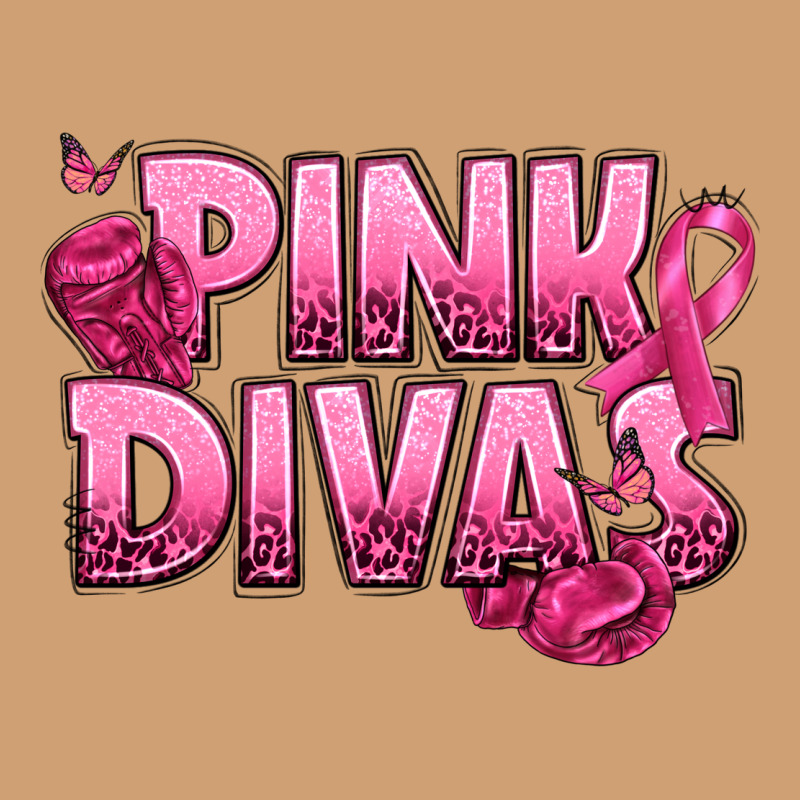 Pink Divas Breast Cancer Vintage Tee by NancyCooperArtShop | Teevron