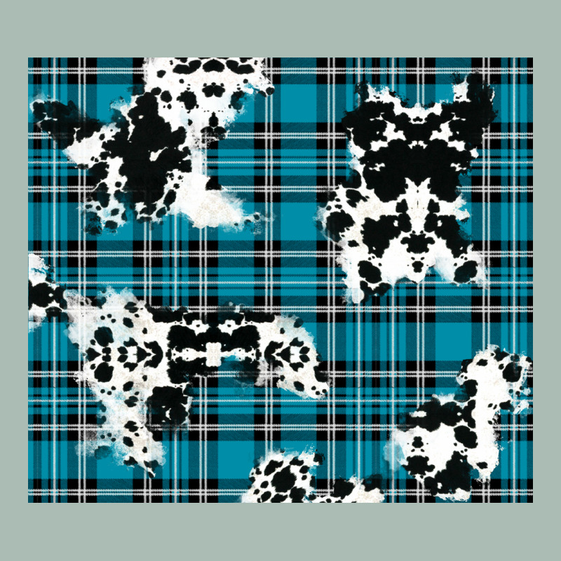 Winter Plaid And Cowhide Pattern Classic Tee by RanaPortraitStore | Teevron