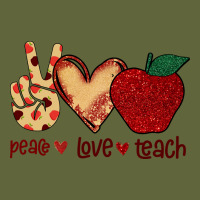 Peace Love Teach Classic Tee | Teevron