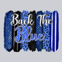 Back The Blue Brushstrokes Heavyweight Sweatshirt | Teevron