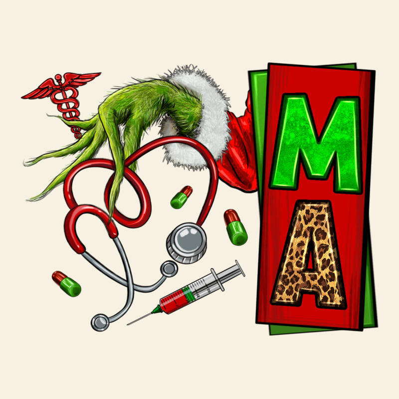 Christmas Character Nurse Vintage Tee by NancyCooperArtShop | Teevron