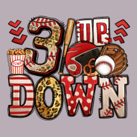 Three Up Three Down Baseball Vintage Tee | Teevron