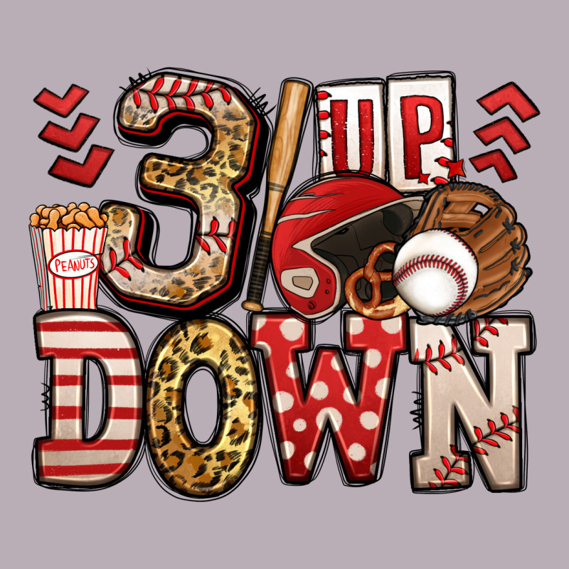 Three Up Three Down Baseball Vintage Tee by Jasminsmagicworld | Teevron
