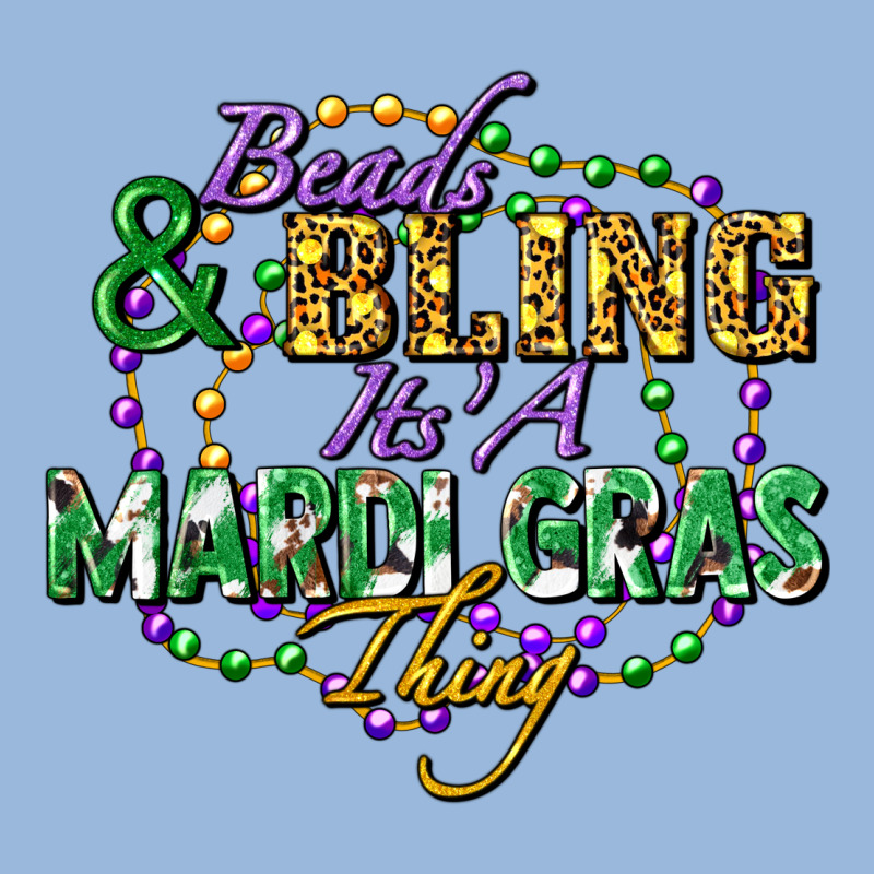 Heads And Bling It's' A Mardi Gras Thing Premium Hoodie by FaDigitalArtStudio | Teevron