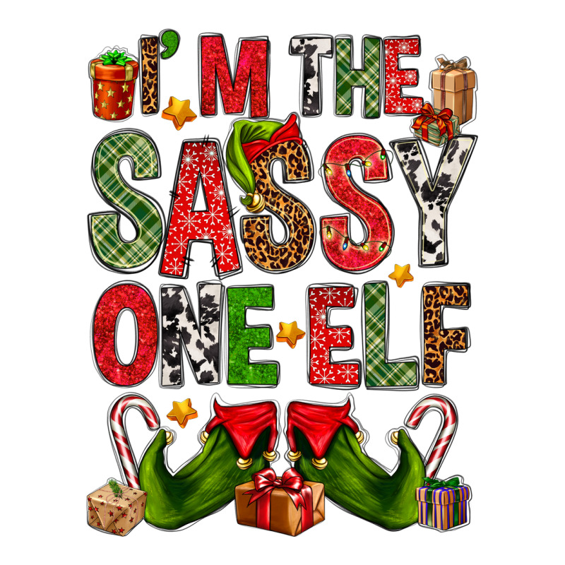 I'm The Sassy On The Elf Urban Heavy Tee by NancyCooperArtShop | Teevron