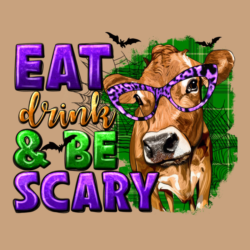 Eat Drink And Be Scary With Halloween Vintage Tee by texasbilliewilder | Teevron