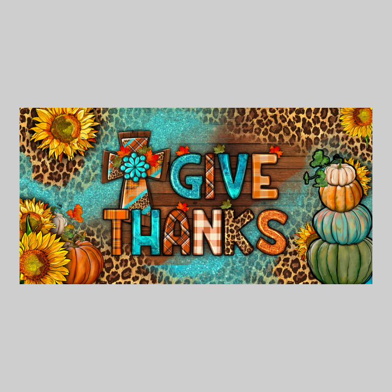Give Thanks License Plate Premium Tee by BundleAndBundleShop | Teevron