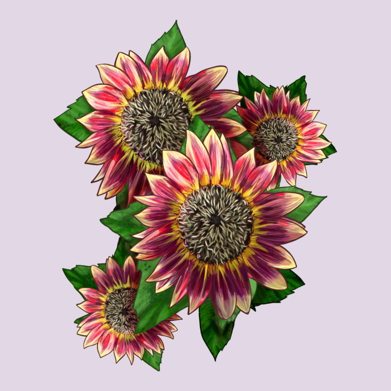 4 Crimson Blaze Sunflower Classic Tee by LillyAllenDesigns | Teevron