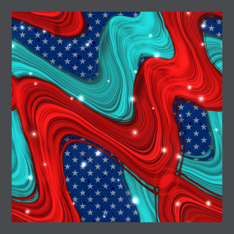 American Flag Stripes Seamless Pattern Zipper Hoodie by BundleAndBundleShop | Teevron