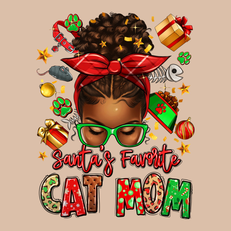 Santas Favorite Cat Mom Urban Heavy Tee by texasbilliewilder | Teevron