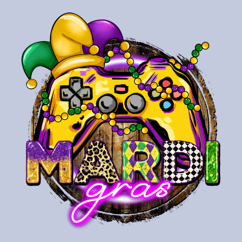 Mardi Gras Gamer Long Sleeve Tee by CowGirlArtShop | Teevron