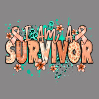 I Am A Survivor Peach Ribbon Vintage Tee | Teevron