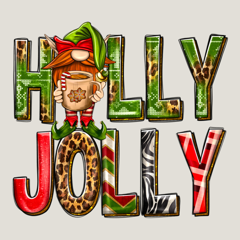 Holly Jolly Elf Gnome Heavy Core Tee by NancyCooperArtShop | Teevron