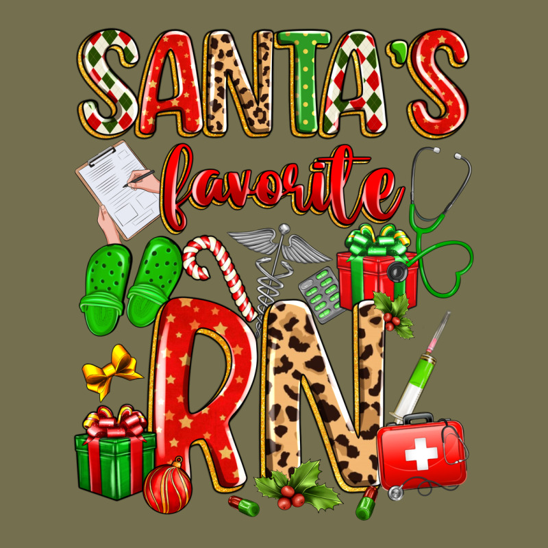 Santa's Favorite Rn Vintage Hoodie by texasbilliewilder | Teevron