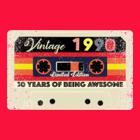 30th Birthday 30 Years 1990 Retro Tape Cassette Classic Tee | Teevron