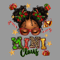 Mini Claus Messy Bun Vintage Hoodie | Teevron