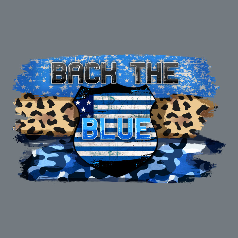 Back The Blue Heavyweight Sweatshirt by FaDigitalArtStudio | Teevron