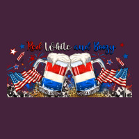 Red White And Boozy Libbey Glass Premium Tee | Teevron