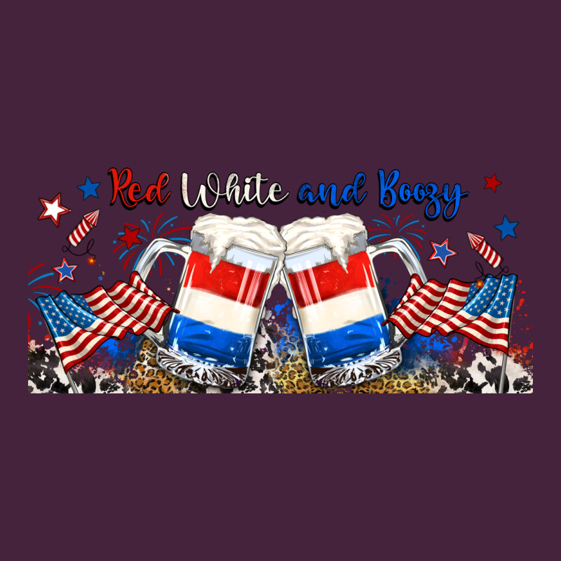 Red White And Boozy Libbey Glass Premium Tee by RanaPortraitStore | Teevron