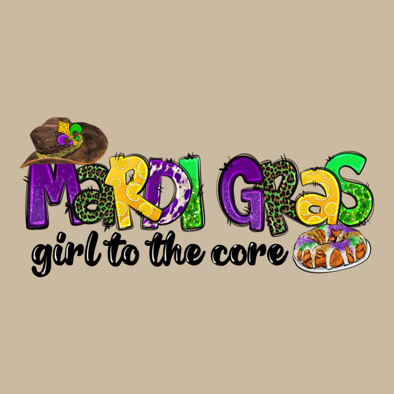 Mardi Gras Girl To The Core Long Sleeve Tee by CowGirlArtShop | Teevron