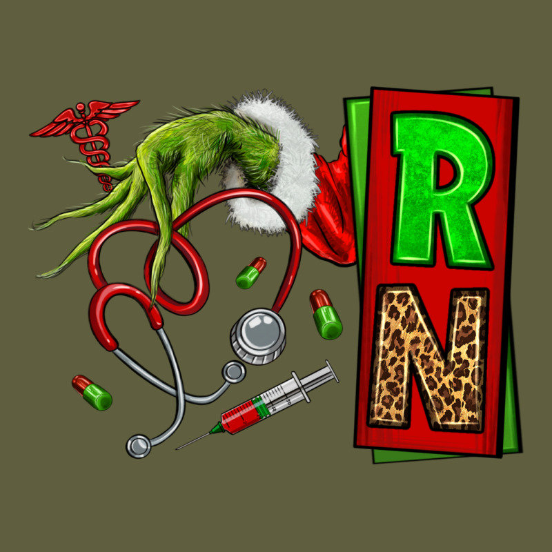 Christmas Character  Nurse Vintage Tee by NancyCooperArtShop | Teevron