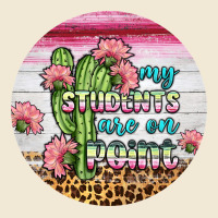 My Students Are On Point Round Earring Premium Tee | Teevron