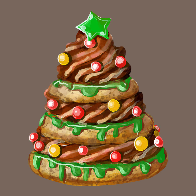 Chocolate Christmas Cookie Cake Premium Hoodie by FaDigitalArtStudio | Teevron
