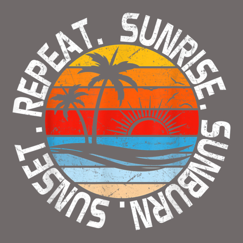 Sunrise Sunburn Sunset Repeat Retro Vintage Gift Vacation T Shirt Urban Heavy Tee by tuanDangUi | Teevron