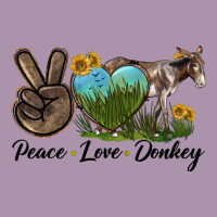 Peace Love Donkey Heavyweight Hoodie | Teevron