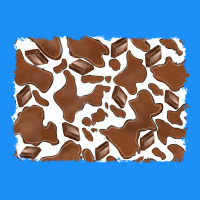 Distressed Chocolate Milkshake Cowhide Classic Tee | Teevron