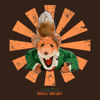 Basil Brush Retro Japanese Heavy Core Tee | Teevron