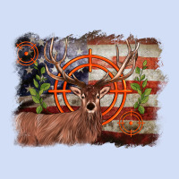 Deer Hunting Target American Flag  Background Urban Hoodie | Teevron