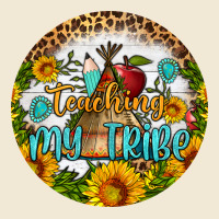 Teaching My Tribe Round Earring Premium Tee | Teevron