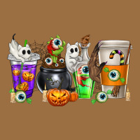 Halloween Coffee Cups Vintage Tee | Teevron