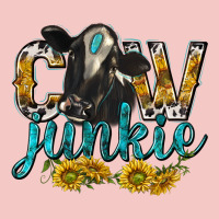 Cow Junkie With Cow Urban Heavy Tee | Teevron