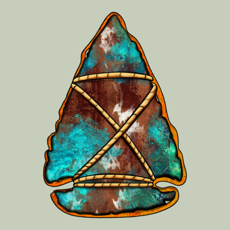 Turquoise Cowhide Arrowhead Long Sleeve Tee by Jasminsmagicworld | Teevron