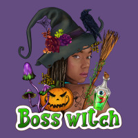 Boss Witch Afro Vintage Hoodie | Teevron