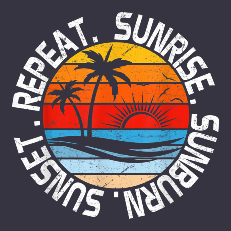 Sunrise Sunburn Sunset Repeat Retro Vintage Gift Vacation T Shirt Vintage Hoodie by tuanDangUi | Teevron