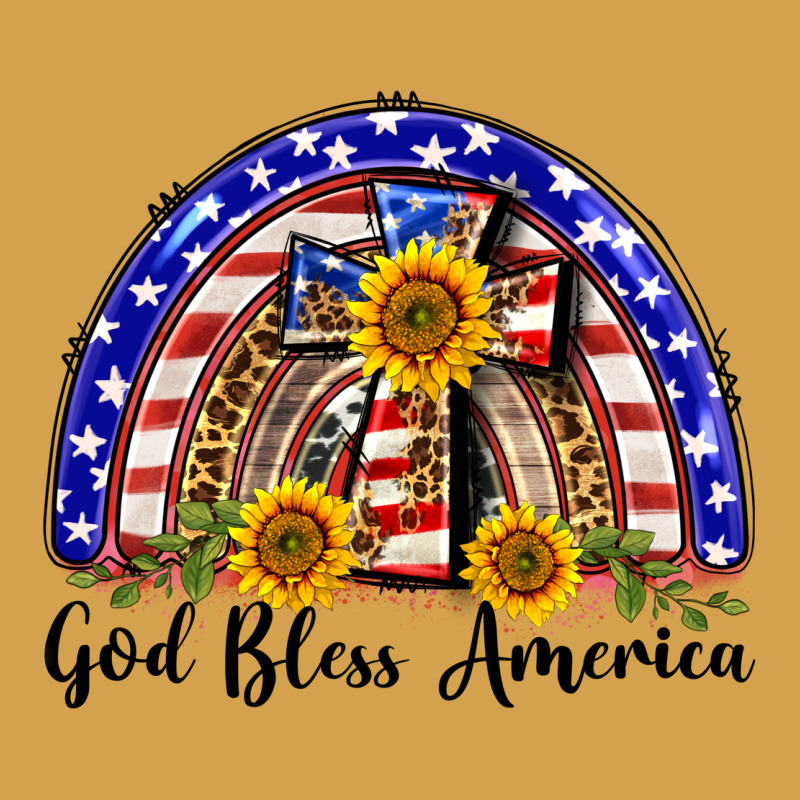 God Bless America  Rainbow Urban Hoodie by BarkalooDesign | Teevron