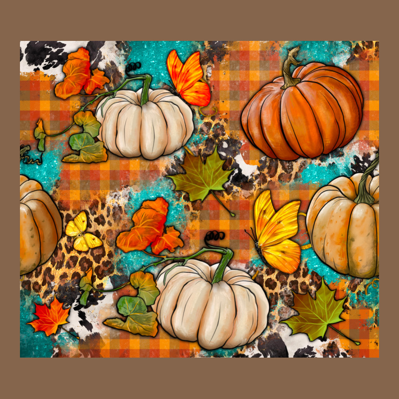 Fall Pumpkin Tumbler Premium Tee by BundleAndBundleShop | Teevron