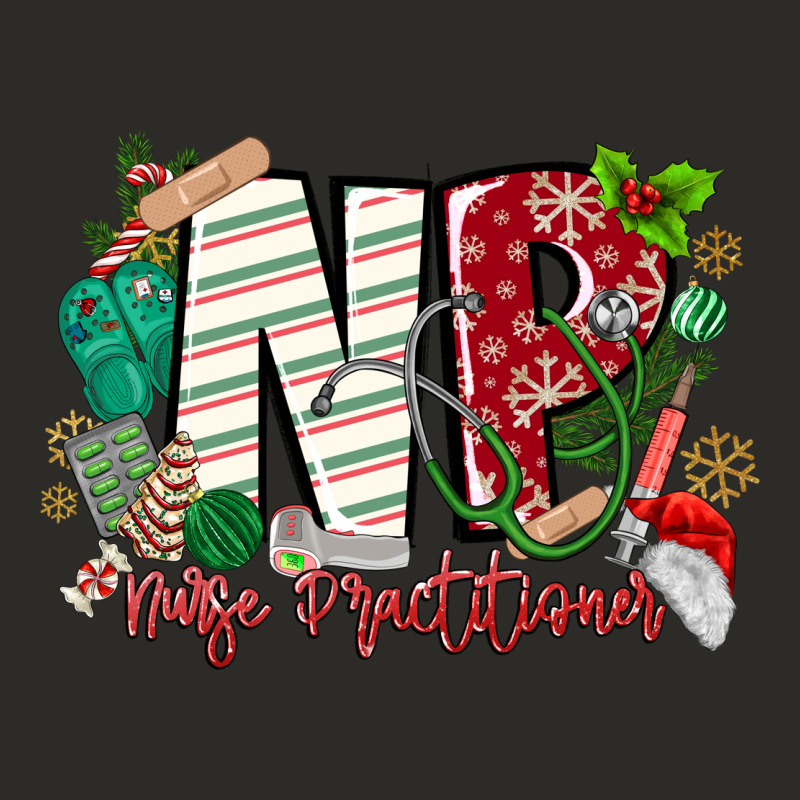 Np Nurse Practitioner Christmas Heavy Core Tee by MaliasSmallBusiness | Teevron