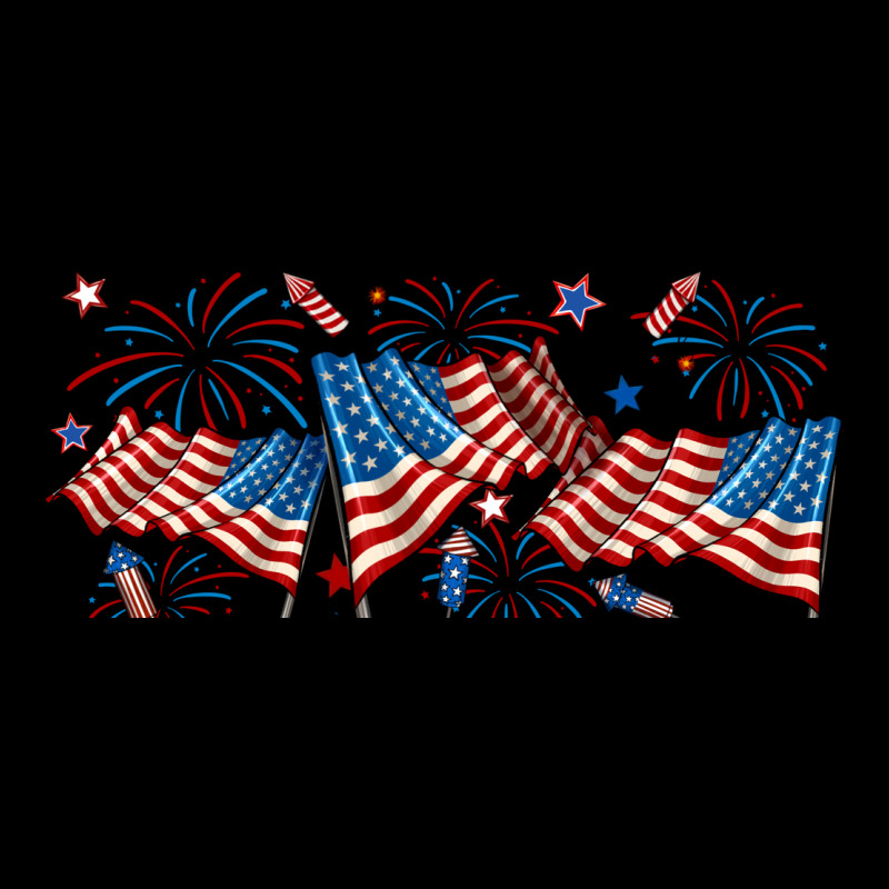 Fourth Of July American Flag Premium Tee by RanaPortraitStore | Teevron