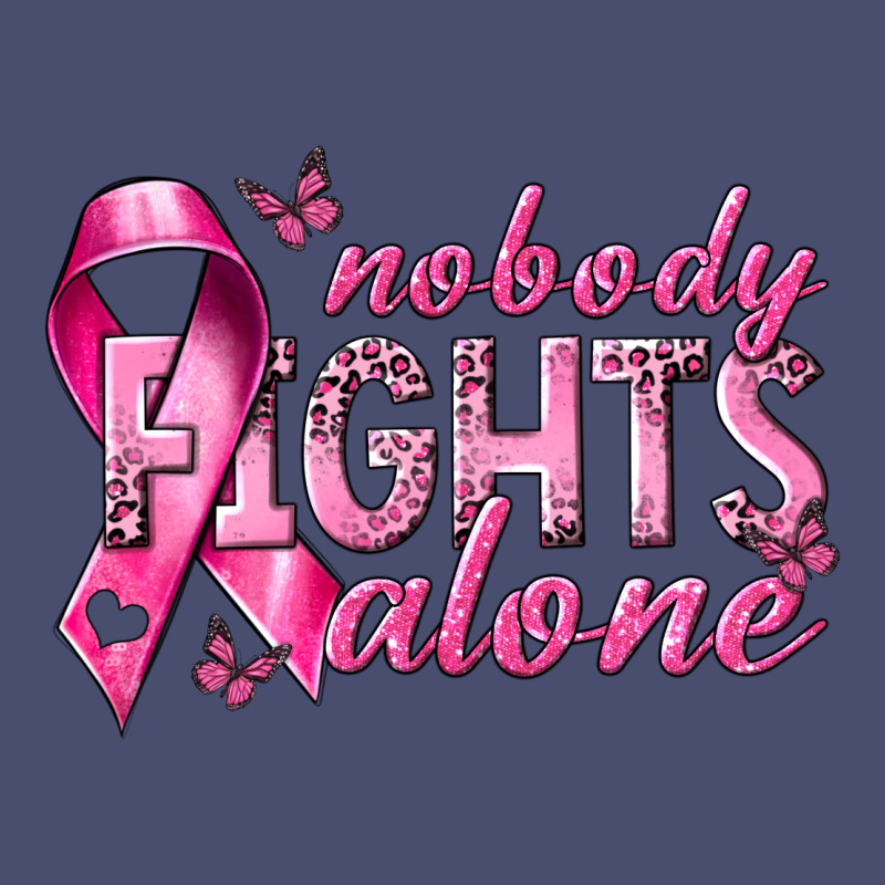 Nobody Fights Alone Cancer Vintage Tee by NancyCooperArtShop | Teevron