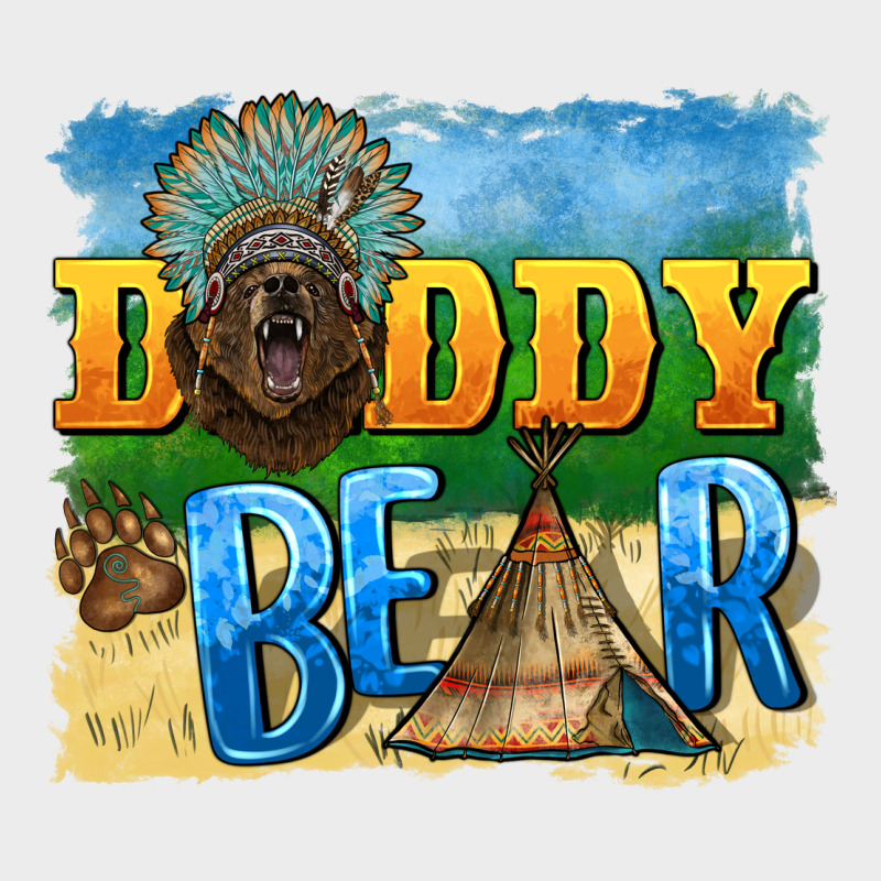 Daddy Bear Native Urban Hoodie by BarkalooDesign | Teevron